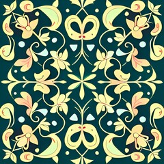 Abstract Geometric Pattern and Colorful Texture Background