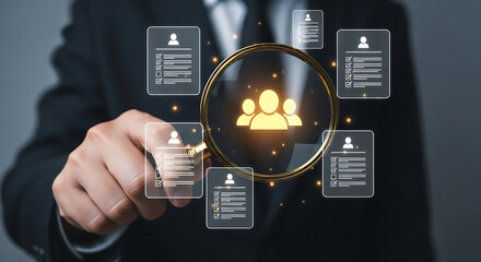 Human resources selection process recruitment candidate