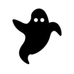 vector illustration of a Halloween ghost