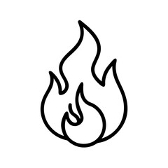 vector fire icon