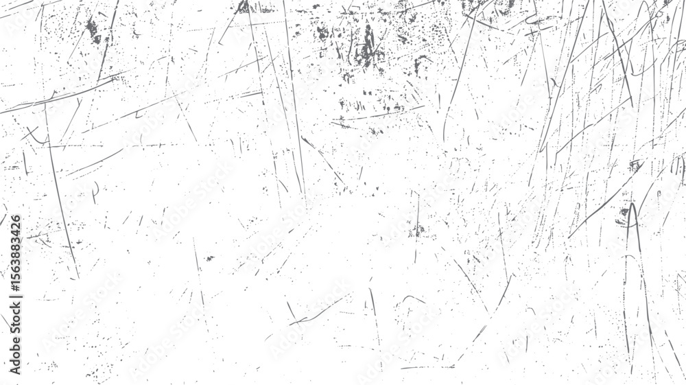 Poster grunge scratch texture with linear damaged strokes. abstract overlay for graphic design. perfect for