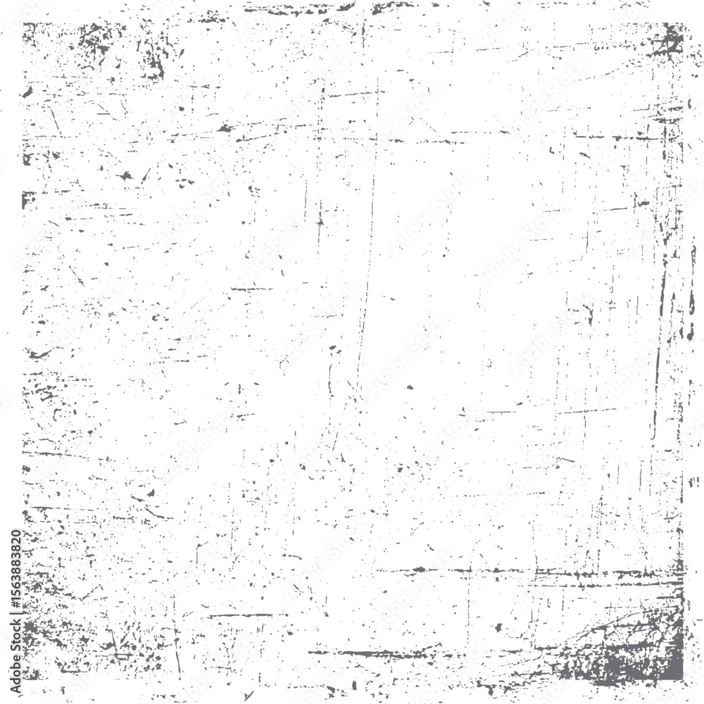 Poster grunge square border texture with distressed edge lines. abstract vintage frame background overlay. 