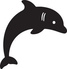 Stylized Dolphin Vector Silhouettes – Minimal, Clean Marine Icon  Design.