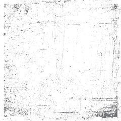 Grunge square border texture with distressed edge lines. Abstract vintage frame background overlay. Ideal for poster and print design use.