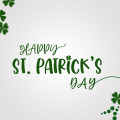 Fototapeta premium st patrick day background