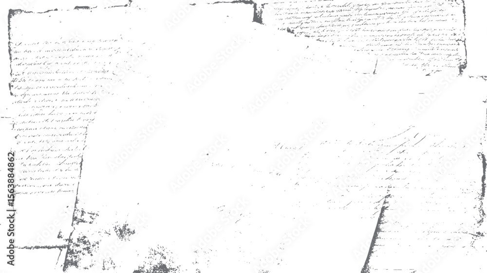 Fototapete vintage grunge document paper texture background. distressed handwritten text overlay design. ideal 