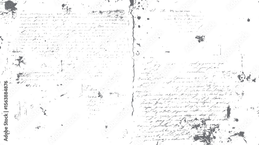 Poster distressed letter paper texture with script overlay. vintage handwriting surface effect. ideal for g