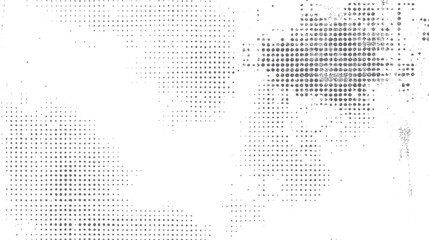 Halftone grunge texture abstract background. Creative dotted design element for overlay effects. Perfect for retro print effect projects.