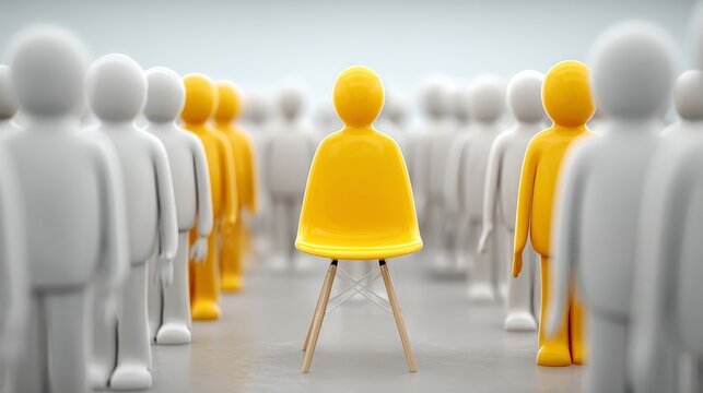 Business We Are Hiring Employee Job Resource Minimalist Award Design on White Background - Powered by Adobe