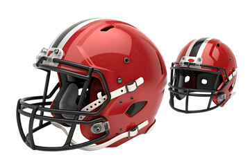 Fototapeta premium football helmet on transparent background