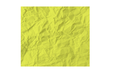 pastel yellow crumpled paper effect