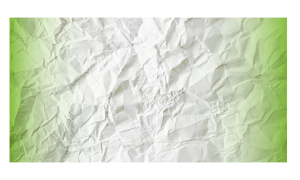 pastel green crumpled paper effect