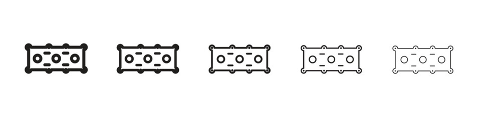 Car gasket icons. simple and modern vector icon designs
