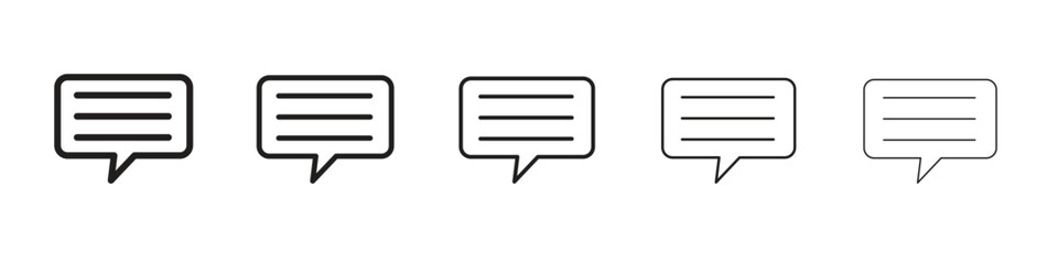 Feedback icons. simple and modern vector icon designs