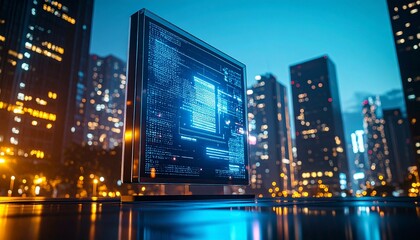 An immersive journey through a holographic world.  