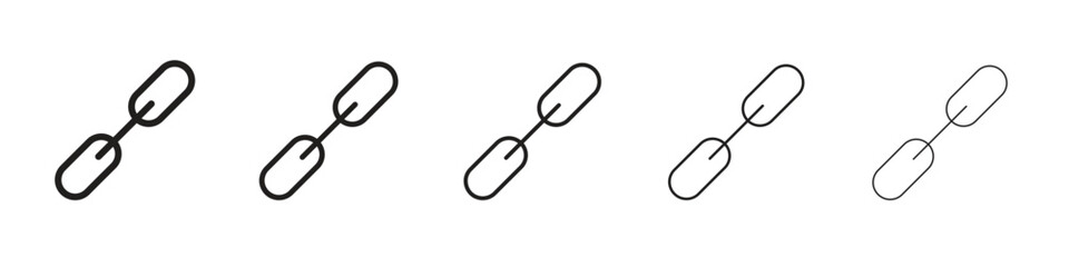 Link icons. simple and modern vector icon designs