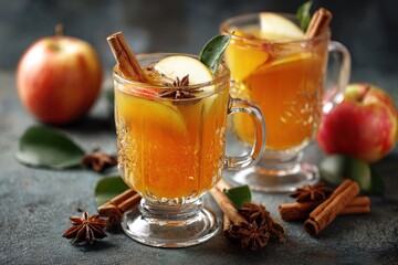 Thanksgiving Cocktails: Spicy Apple Cider Punch for Christmas Holiday Season