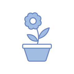 Plant Pot Vector icon
