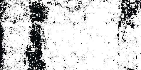 Rustic grunge texture with grain and stains Abstract noise background. Close-up of distressed ink paint texture. Rough black and white distressed vector texture. High-resolution, Abstract background. 
