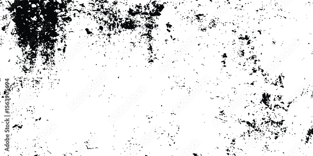Poster rustic grunge texture with grain and stains abstract noise background. close-up of distressed ink pa