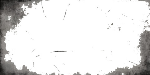 Abstract grunge background with black ink splatters, paint splashes, and dirty textures creating a unique artistic design
