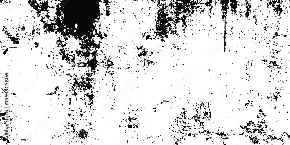 Poster rustic grunge texture with grain and stains abstract noise background. close-up of distressed ink pa