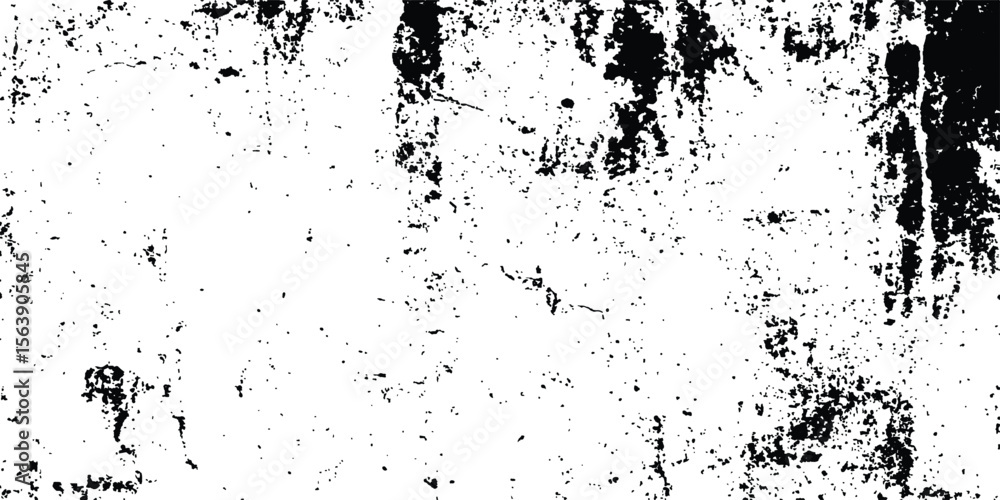 Poster rustic grunge texture with grain and stains abstract noise background. close-up of distressed ink pa