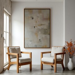 Serene Corner: Modern Minimalist Retreat