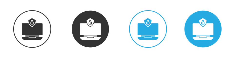 Fototapeta premium Computer security icon