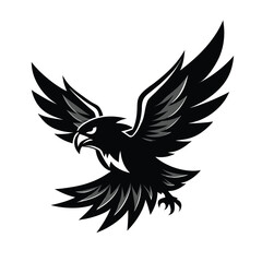 Minimalist Eagle Line Art | Simple & Modern Vector Icon