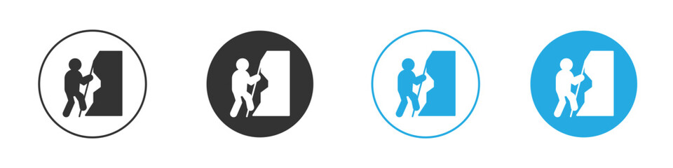 People Climbing icon