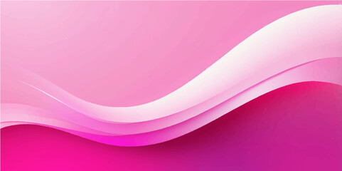 Abstract pink and purple waves create a flowing, artistic design for a vibrant background illustration