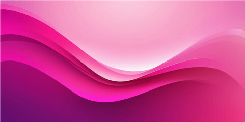 Abstract pink and purple waves create a flowing, artistic design for a vibrant background illustration