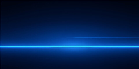 Abstract blue background with glowing lines, a dynamic design of light and motion