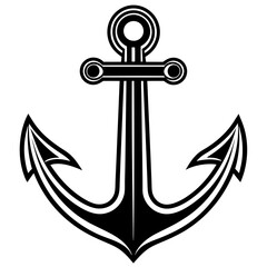 anchor on white background