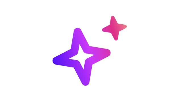 AI Sparkle Animated Icon
