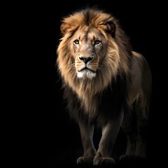 Fototapeta premium Backdrop for lion