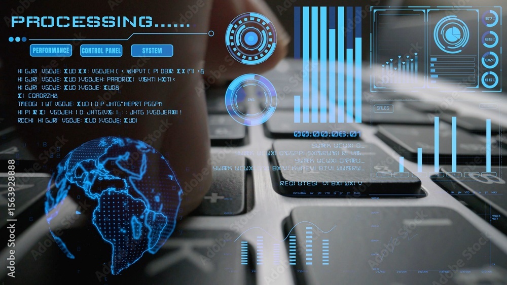 Poster data analytics and big data strategy for real-time analytics, predictive data modeling, business int