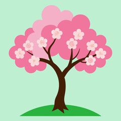 cherry tree with flowers