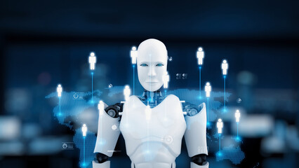 AI boosts people networking with artificial intelligence insights, virtual assistant introductions, and AI-enhanced digital business engagement. Kernel