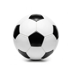 Fototapeta premium Soccer ball isolated on white background AI generated