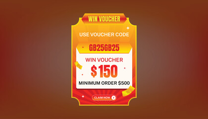 Clearance sale Pop Player With glowing lights and 3D golden text on a vibrant red background.