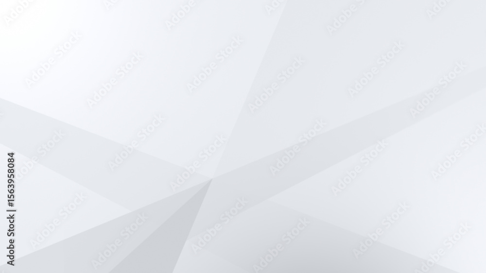 Poster abstract geometric background with diagonal gray lines or shapes on light grey background. high reso