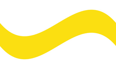 simple yellow flag line symbol.