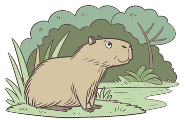 Diverse Wildlife & Nature Illustrations: Animals, Insects & Landscapes