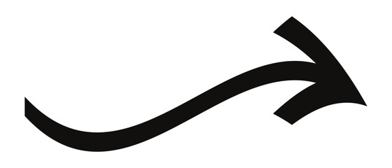 simple black flag arrow symbol design.