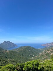 Fototapeta premium view from the mountain