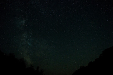 space background with stars