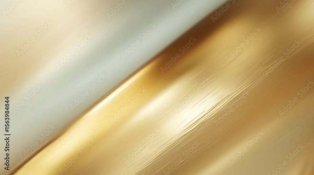 Poster metallic gold abstract texture with smooth gradient transitions, minimalist luxury background, f2.0,