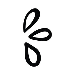 Emphasis Marks Hand Drawn Black and White - Thick Lines for Attention